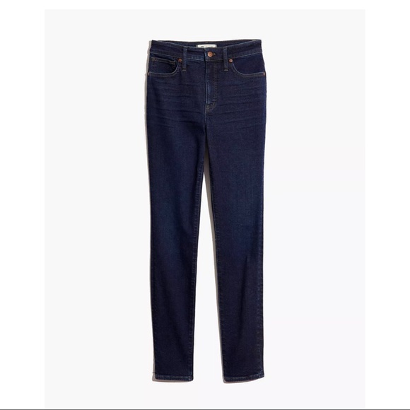 Madewell Curvy High-Rise Skinny Jeans in Orland Wash size 25T - Picture 6 of 13